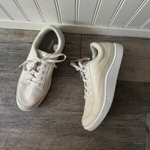 Allbirds Plant Pacer Sneakers Natural White Classic Comfortable Neutral Size 9